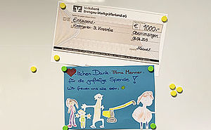 Dankesschreiben Kindergarten