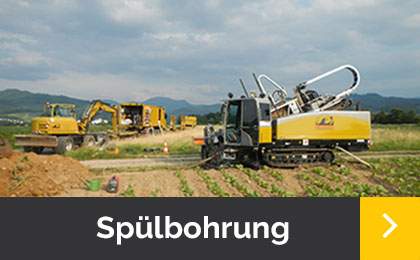 Spülbohrung- Menner Tiefbau Breisach