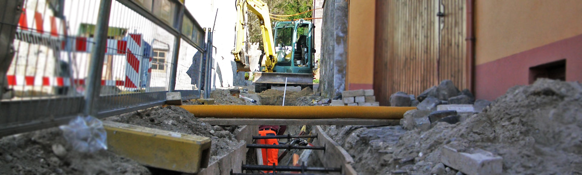 Menner Tiefbau Breisach Leitungsbautiefbau